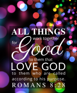 Christian Wallpaper – Circles Romans 8:28