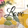 Christian Wallpaper – Citrus Tea 1 Corinthians 13:4-8