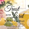 Christian Wallpaper – Citrus Tea Proverbs 3:5-6
