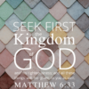Christian Wallpaper – Color Tile Matthew 6:33