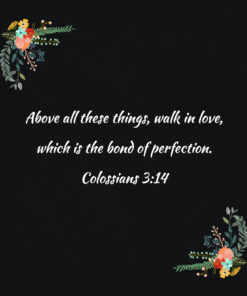 Colossians 3:14 - Walk in Love - Bible Verses To Go