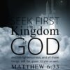 Christian Wallpaper – Columbia Matthew 6:33