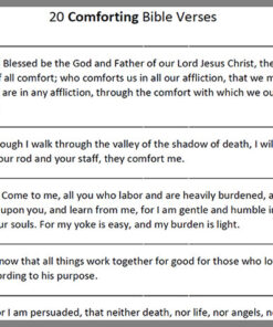 Comforting Bible Verses