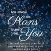 Christian Wallpaper - Confetti Jeremiah 29:11