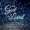 Christian Wallpaper - Confetti John 3:16