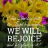 Christian Wallpaper – Daffodils Psalm 118:24
