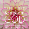 Christian Wallpaper – Dahlia Matthew 6:33