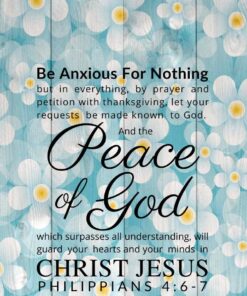 Christian Wallpaper – Daisy Wood Philippians 4:6-7