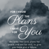 Christian Wallpaper - Dark Fog Jeremiah 29:11