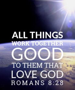 Christian Wallpaper - Earth Romans 8:28