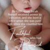 Christian Wallpaper - Faithful Promise Hebrews 11:11