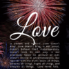 Christian Wallpaper – Fireworks 1 Corinthians 13:4-8