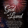 Christian Wallpaper – Fireworks John 3:16