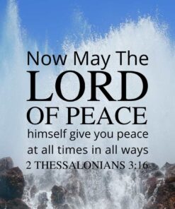 Christian Wallpaper - Fountain 2 Thessalonians 3:16