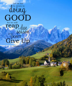 Galatians 6:9 - Doing Good - Bible Verses To Go