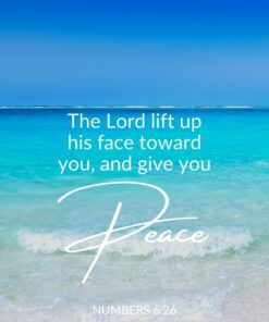 Christian Wallpaper - Give You Peace Numbers 6:26