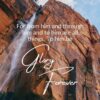 Christian Wallpaper - Glory Forever Romans 11:36