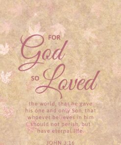 Christian Wallpaper – Goldleaf John 3:16