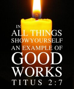 Christian Wallpaper - Good Works Titus 2:7