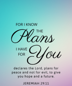 Christian Wallpaper - Halo Jeremiah 29:11