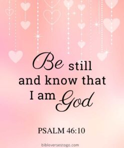 Christian Wallpaper – Hearts2 Psalm 46:10