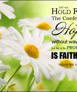 Hebrews 10:23 - Unwavering Hope - Bible Verses To Go