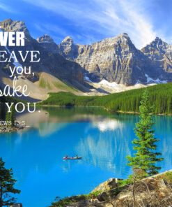 Hebrews 13:5 - Never Leave You - Bible Verses To Go