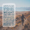 Hebrews 12:1 - Lay Aside Every Sin