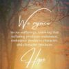 Christian Wallpaper - Hope Romans 5:3-4