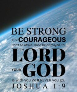 Christian Wallpaper – Horizon Joshua 1:9
