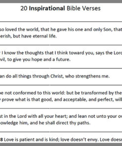 Inspirational Bible Verses