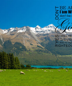 Isaiah 41:10 - Don't Be Afraid - Bible Verses To Go