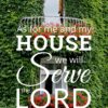 Christian Wallpaper - Ivy House Joshua 24:15