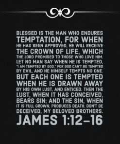 James 1:12-16 - Blessed is Man Who Endures Temptation - Bible Verses To Go