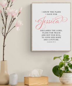 Personalized Jeremiah 29:11