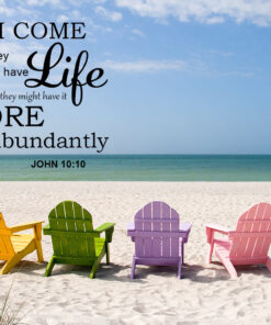 John 10:10 - Abundant Life - Bible Verses To Go