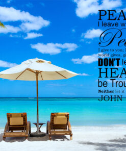 John 14:27 - Peace to You - Bible Verses To Go