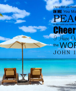 John 16:33 - Be of Good Cheer - Bible Verses To Go