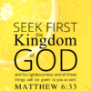 Christian Wallpaper – Lemon Matthew 6:33