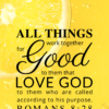 Christian Wallpaper – Lemon Romans 8:28