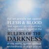 Christian Wallpaper - Light n Dark Ephesians 6:12