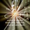 Christian Wallpaper - Lord's Angel Psalm 34:7