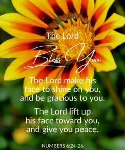 Christian Wallpaper - Lord's Blessings Numbers 6:24-26