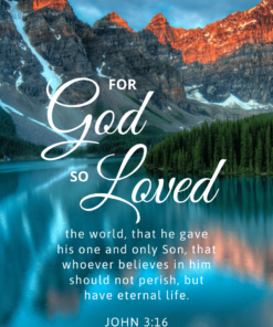 Christian Wallpaper - Louise John 3:16
