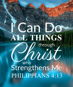 Christian Wallpaper – Louise Philippians 4:13