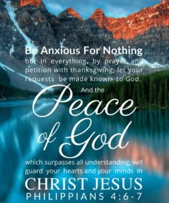 Christian Wallpaper – Louise Philippians 4:6-7