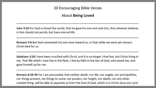 Love Bible Verses