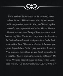 Luke 10:33-37 - Moved With Compassion - Bible Verses To Go