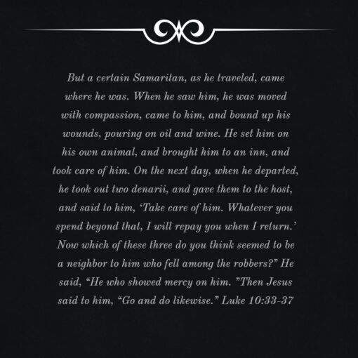 Luke 10:33-37 - Moved With Compassion - Bible Verses To Go