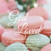 Christian Wallpaper – Macarons John 3:16